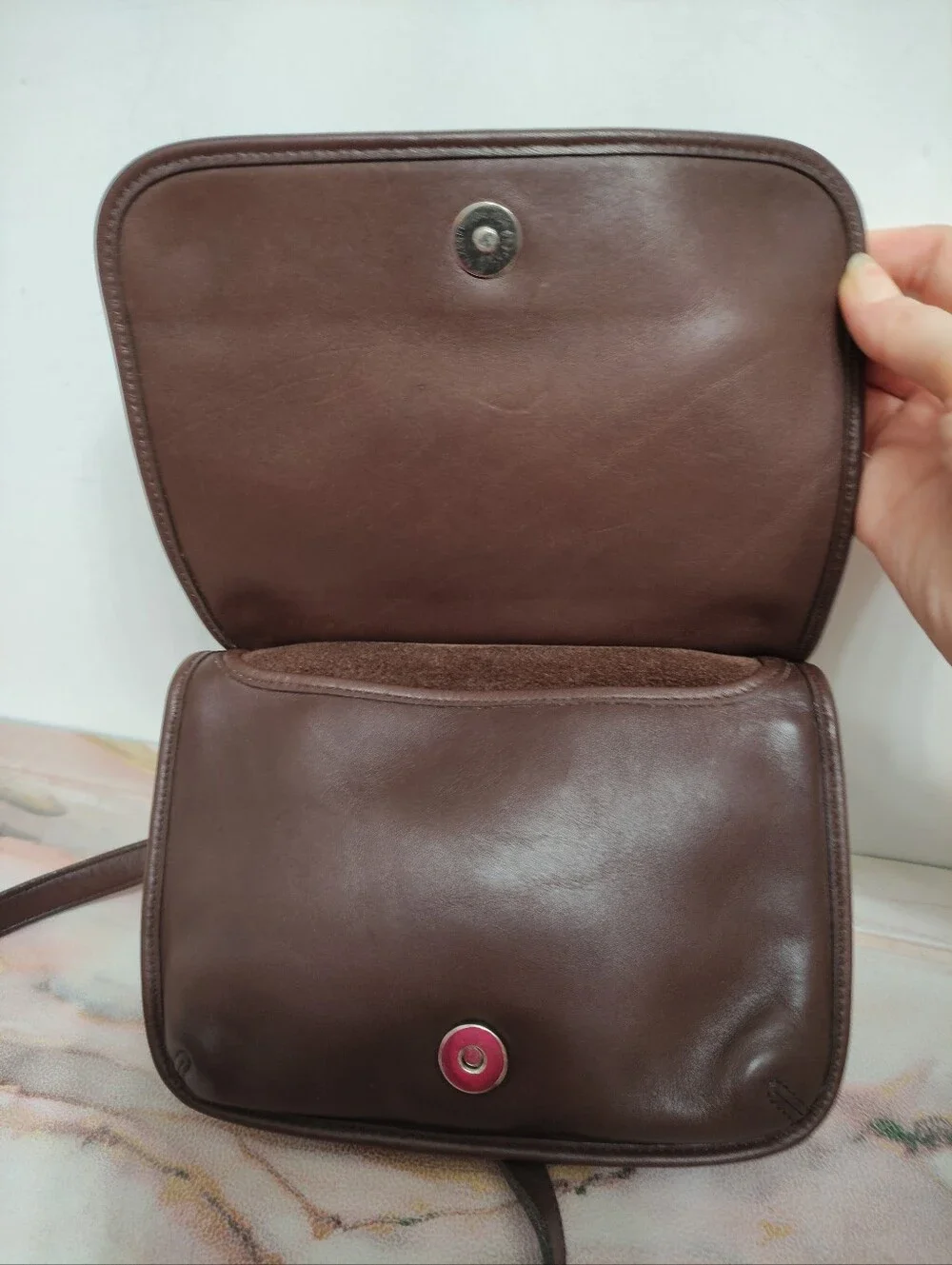 Coach glovetanned leather